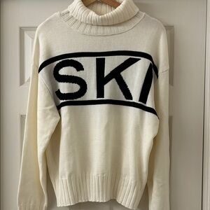 Elan "Ski" Turtleneck Sweater Size Medium